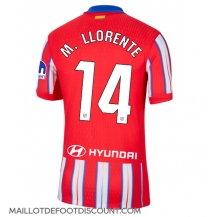 Maillot de football Réplique Atletico Madrid Marcos Llorente #14 Domicile 2024-25 Manche Courte