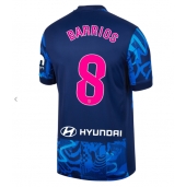 Maillot de football Réplique Atletico Madrid Pablo Barrios #8 Troisième 2024-25 Manche Courte