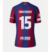 Maillot de football Réplique Barcelona Andreas Christensen #15 Domicile 2023-24 Manche Courte