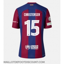 Maillot de football Réplique Barcelona Andreas Christensen #15 Domicile 2023-24 Manche Courte