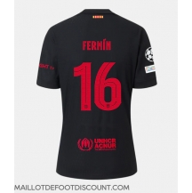Maillot de football Réplique Barcelona Fermin Lopez #16 Extérieur 2024-25 Manche Courte