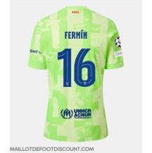 Maillot de football Réplique Barcelona Fermin Lopez #16 Troisième 2024-25 Manche Courte