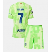 Maillot de football Réplique Barcelona Ferran Torres #7 Troisième Enfant 2024-25 Manche Courte (+ Pantalon court)