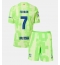 Maillot de football Réplique Barcelona Ferran Torres #7 Troisième Enfant 2024-25 Manche Courte (+ Pantalon court)