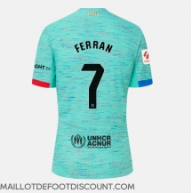 Maillot de football Réplique Barcelona Ferran Torres #7 Troisième Femme 2023-24 Manche Courte