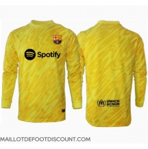 Maillot de football Réplique Barcelona Gardien de but Domicile 2024-25 Manche Longue
