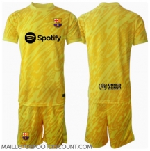 Maillot de football Réplique Barcelona Gardien de but Domicile Enfant 2024-25 Manche Courte (+ Pantalon court)