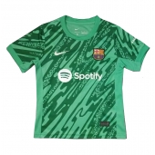 Maillot de football Réplique Barcelona Gardien de but Extérieur 2024-25 Manche Courte