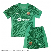 Maillot de football Réplique Barcelona Gardien de but Extérieur Enfant 2024-25 Manche Courte (+ Pantalon court)