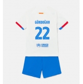 Maillot de football Réplique Barcelona Ilkay Gundogan #22 Extérieur Enfant 2023-24 Manche Courte (+ Pantalon court)