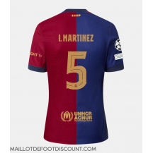 Maillot de football Réplique Barcelona Inigo Martinez #5 Domicile 2024-25 Manche Courte
