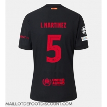 Maillot de football Réplique Barcelona Inigo Martinez #5 Extérieur 2024-25 Manche Courte