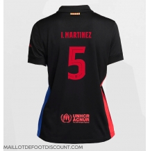 Maillot de football Réplique Barcelona Inigo Martinez #5 Extérieur Femme 2024-25 Manche Courte