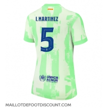 Maillot de football Réplique Barcelona Inigo Martinez #5 Troisième Femme 2024-25 Manche Courte