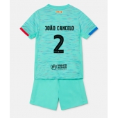 Maillot de football Réplique Barcelona Joao Cancelo #2 Troisième Enfant 2023-24 Manche Courte (+ Pantalon court)