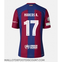 Maillot de football Réplique Barcelona Marcos Alonso #17 Domicile 2023-24 Manche Courte