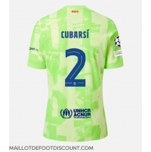 Maillot de football Réplique Barcelona Pau Cubarsi #2 Troisième 2024-25 Manche Courte