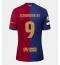 Maillot de football Réplique Barcelona Robert Lewandowski #9 Domicile 2024-25 Manche Courte