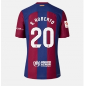 Maillot de football Réplique Barcelona Sergi Roberto #20 Domicile Femme 2023-24 Manche Courte