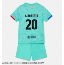Maillot de football Réplique Barcelona Sergi Roberto #20 Troisième Enfant 2023-24 Manche Courte (+ Pantalon court)