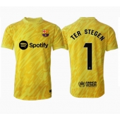 Maillot de football Réplique Barcelona Ter Stegen #1 Gardien de but Domicile 2024-25 Manche Courte
