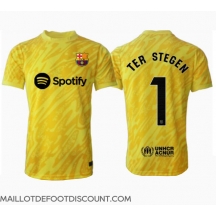 Maillot de football Réplique Barcelona Ter Stegen #1 Gardien de but Domicile 2024-25 Manche Courte