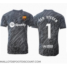 Maillot de football Réplique Barcelona Ter Stegen #1 Gardien de but Troisième 2024-25 Manche Courte