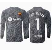 Maillot de football Réplique Barcelona Ter Stegen #1 Gardien de but Troisième 2024-25 Manche Longue