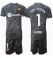 Maillot de football Réplique Barcelona Ter Stegen #1 Gardien de but Troisième Enfant 2024-25 Manche Courte (+ Pantalon court)