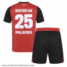 Maillot de football Réplique Bayer Leverkusen Exequiel Palacios #25 Domicile Enfant 2024-25 Manche Courte (+ Pantalon court)