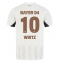 Maillot de football Réplique Bayer Leverkusen Florian Wirtz #10 Extérieur 2024-25 Manche Courte