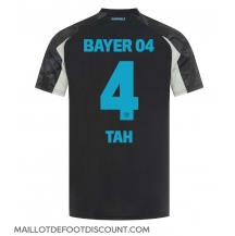 Maillot de football Réplique Bayer Leverkusen Jonathan Tah #4 Troisième 2024-25 Manche Courte
