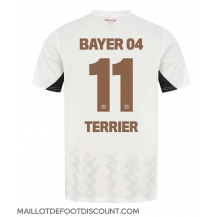Maillot de football Réplique Bayer Leverkusen Martin Terrier #11 Extérieur 2024-25 Manche Courte
