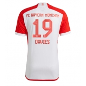 Maillot de football Réplique Bayern Munich Alphonso Davies #19 Domicile 2023-24 Manche Courte