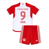 Maillot de football Réplique Bayern Munich Harry Kane #9 Domicile Enfant 2023-24 Manche Courte (+ Pantalon court)