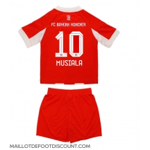 Maillot de football Réplique Bayern Munich Jamal Musiala #10 Domicile Enfant 2025-26 Manche Courte (+ Pantalon court)
