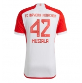 Maillot de football Réplique Bayern Munich Jamal Musiala #42 Domicile 2023-24 Manche Courte