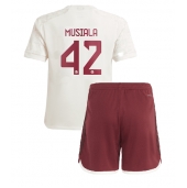 Maillot de football Réplique Bayern Munich Jamal Musiala #42 Troisième Enfant 2023-24 Manche Courte (+ Pantalon court)