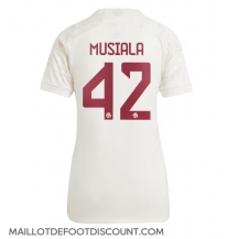 Maillot de football Réplique Bayern Munich Jamal Musiala #42 Troisième Femme 2023-24 Manche Courte