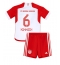 Maillot de football Réplique Bayern Munich Joshua Kimmich #6 Domicile Enfant 2023-24 Manche Courte (+ Pantalon court)
