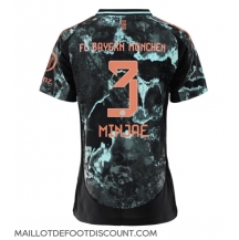 Maillot de football Réplique Bayern Munich Kim Min-jae #3 Extérieur Femme 2024-25 Manche Courte