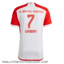 Maillot de football Réplique Bayern Munich Serge Gnabry #7 Domicile 2023-24 Manche Courte