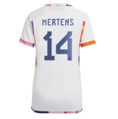 Maillot de football Réplique Belgique Dries Mertens #14 Extérieur Femme Mondial 2022 Manche Courte