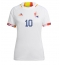 Maillot de football Réplique Belgique Eden Hazard #10 Extérieur Femme Mondial 2022 Manche Courte