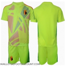 Maillot de football Réplique Belgique Gardien de but Extérieur Enfant Europe 2024 Manche Courte (+ Pantalon court)