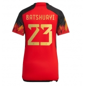 Maillot de football Réplique Belgique Michy Batshuayi #23 Domicile Femme Mondial 2022 Manche Courte