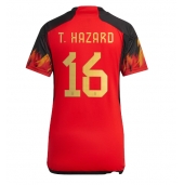Maillot de football Réplique Belgique Thorgan Hazard #16 Domicile Femme Mondial 2022 Manche Courte