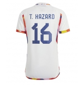 Maillot de football Réplique Belgique Thorgan Hazard #16 Extérieur Mondial 2022 Manche Courte