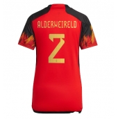 Maillot de football Réplique Belgique Toby Alderweireld #2 Domicile Femme Mondial 2022 Manche Courte