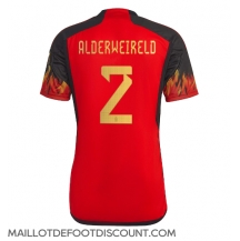 Maillot de football Réplique Belgique Toby Alderweireld #2 Domicile Mondial 2022 Manche Courte